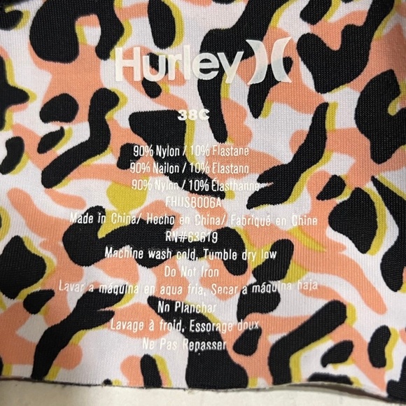 Hurley push up bra  38C - Picture 3 of 4